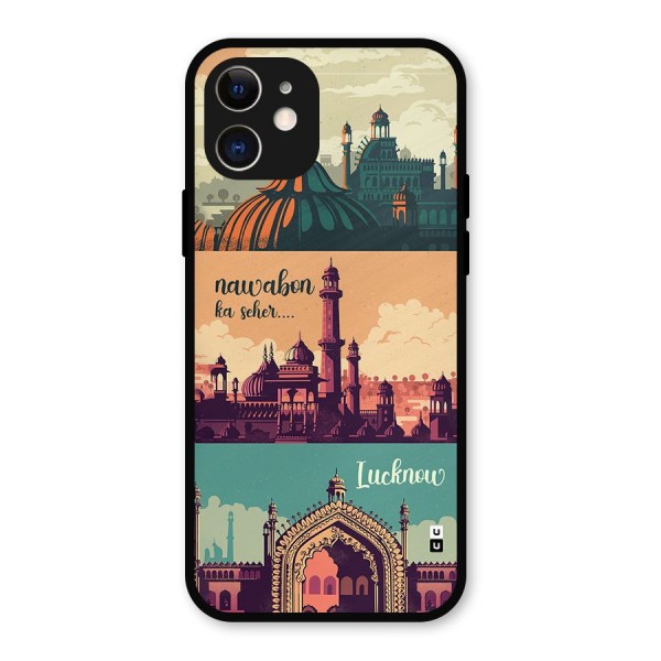 Lucknow City Metal Back Case for iPhone 12