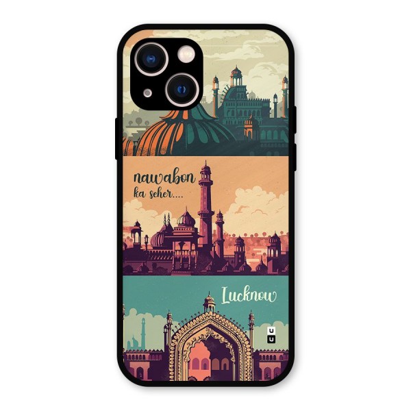 Lucknow City Metal Back Case for iPhone 13