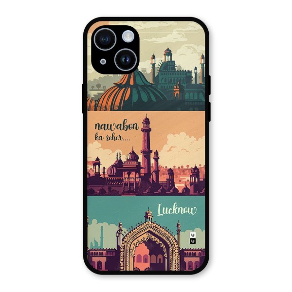 Lucknow City Metal Back Case for iPhone 14