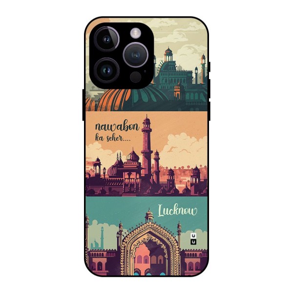 Lucknow City Metal Back Case for iPhone 14 Pro Max