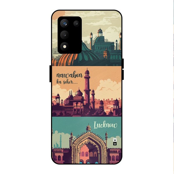 Lucknow City Metal Back Case for realme 9 5G SE