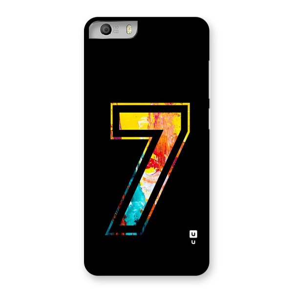 Lucky Number Back Case for Canvas Knight 2
