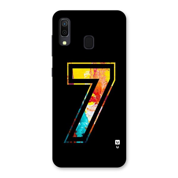 Lucky Number Back Case for Galaxy A30