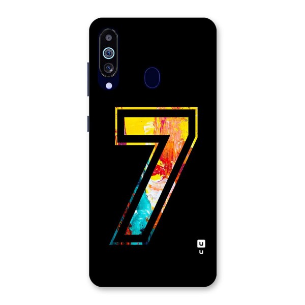 Lucky Number Back Case for Galaxy A60