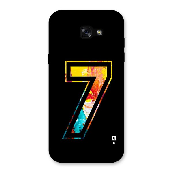 Lucky Number Back Case for Galaxy A7 (2017)