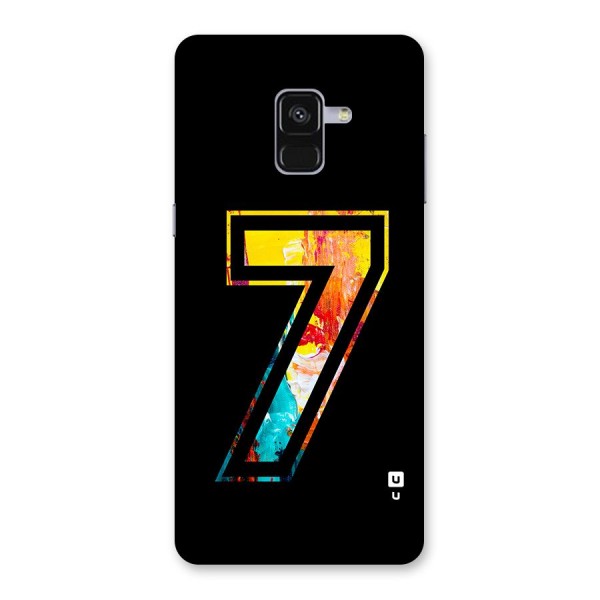 Lucky Number Back Case for Galaxy A8 Plus