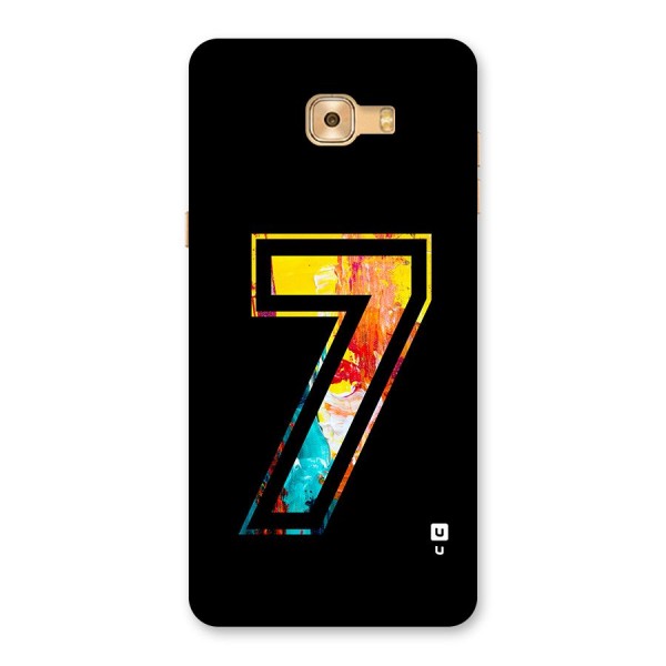 Lucky Number Back Case for Galaxy C9 Pro