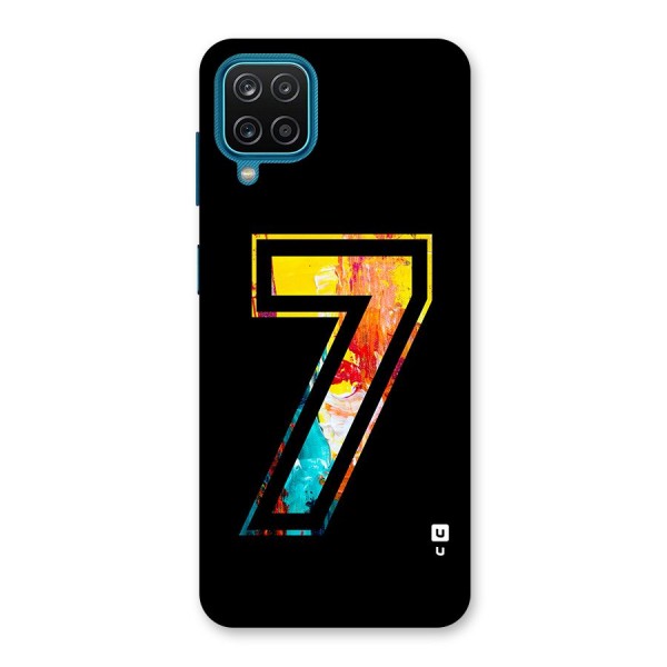 Lucky Number Back Case for Galaxy F12