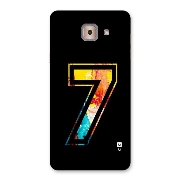 Lucky Number Back Case for Galaxy J7 Max