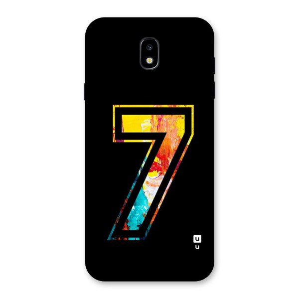 Lucky Number Back Case for Galaxy J7 Pro