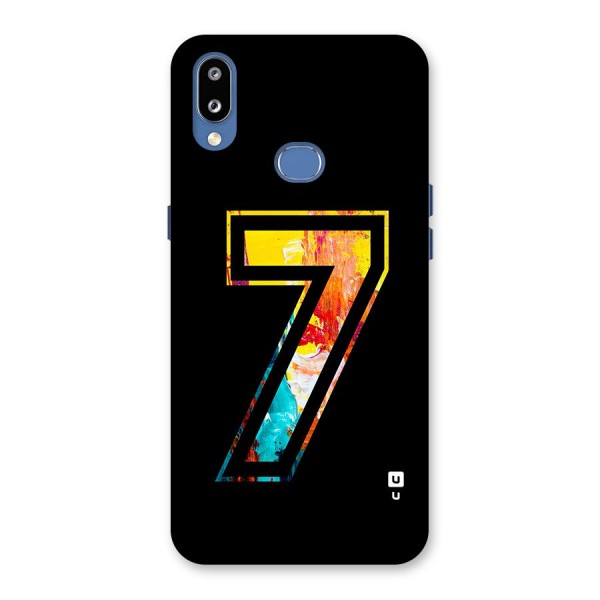 Lucky Number Back Case for Galaxy M01s