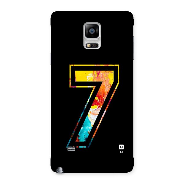 Lucky Number Back Case for Galaxy Note 4