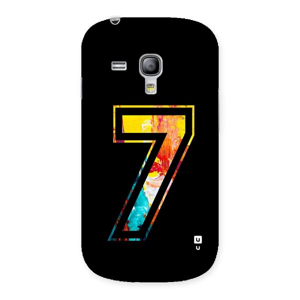 Lucky Number Back Case for Galaxy S3 Mini