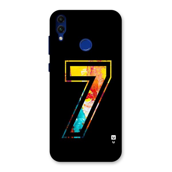 Lucky Number Back Case for Honor 8C