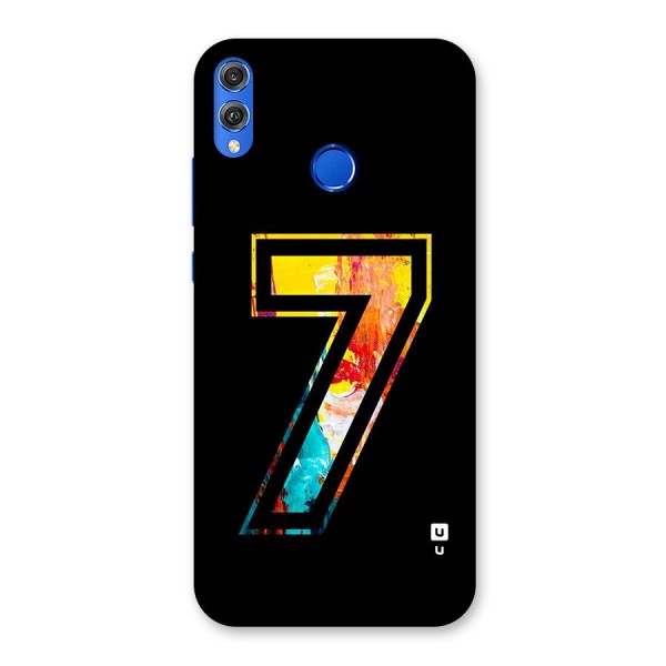 Lucky Number Back Case for Honor 8X