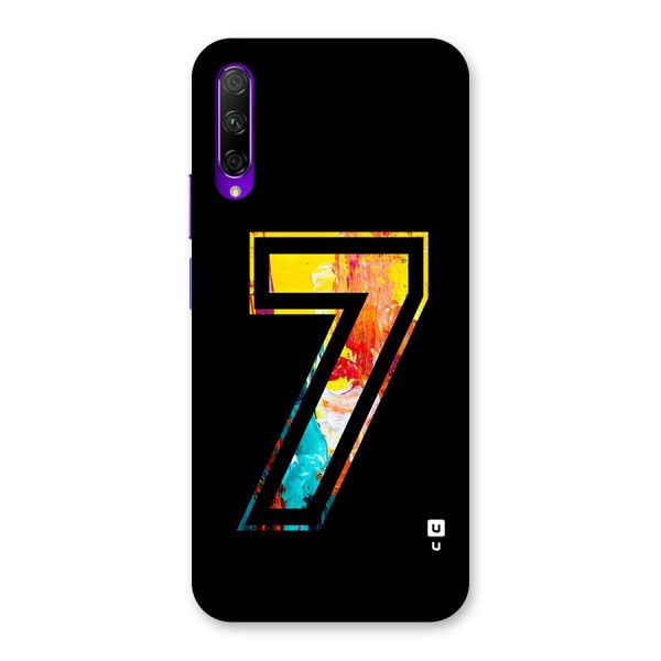 Lucky Number Back Case for Honor 9X Pro