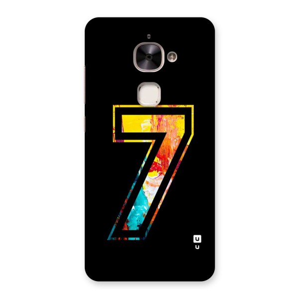 Lucky Number Back Case for Le 2