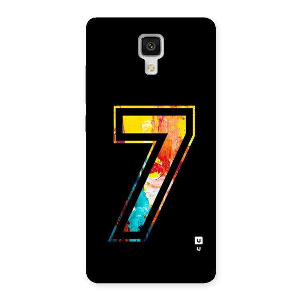 Lucky Number Back Case for Mi4