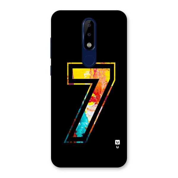 Lucky Number Back Case for Nokia 5.1 Plus