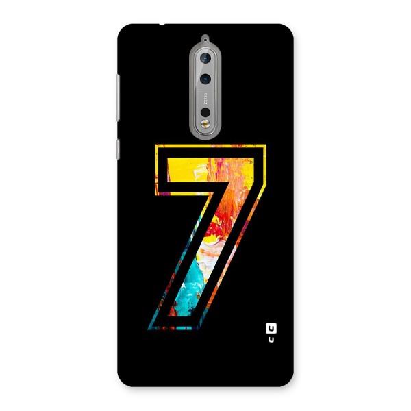 Lucky Number Back Case for Nokia 8