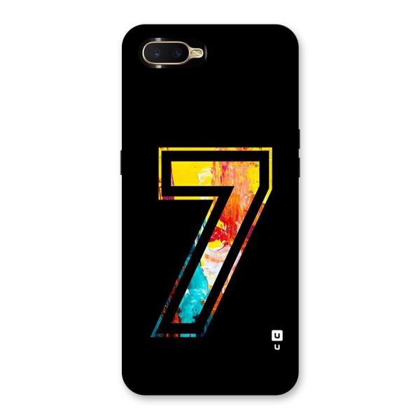 Lucky Number Back Case for Oppo K1