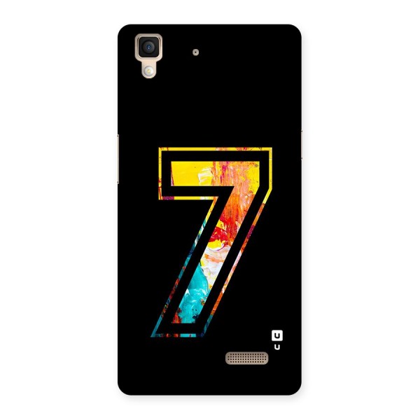 Lucky Number Back Case for Oppo R7