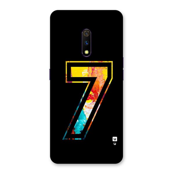 Lucky Number Back Case for Realme X