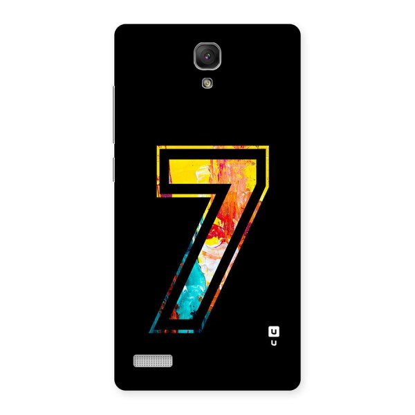 Lucky Number Back Case for Redmi Note