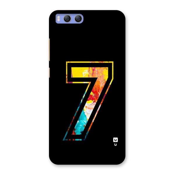 Lucky Number Back Case for Xiaomi Mi 6