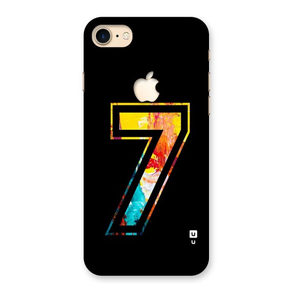 Lucky Number Back Case for iPhone 7 Apple Cut