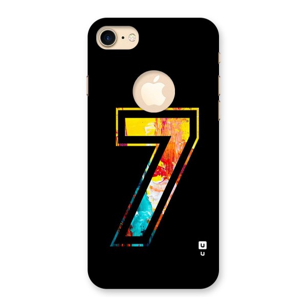 Lucky Number Back Case for iPhone 8 Logo Cut