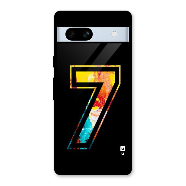 Lucky Number Glass Back Case for Google Pixel 7a