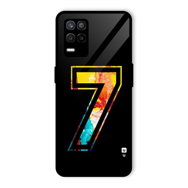 Lucky Number Glass Back Case for Realme 9 5G