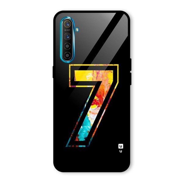 Lucky Number Glass Back Case for Realme XT