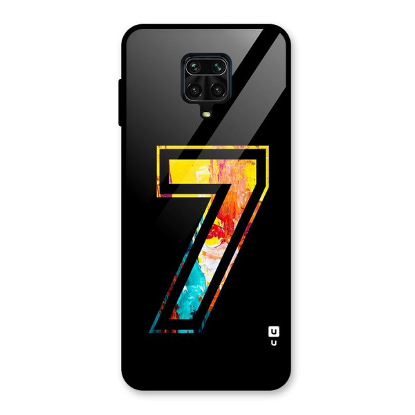 Lucky Number Glass Back Case for Redmi Note 10 Lite