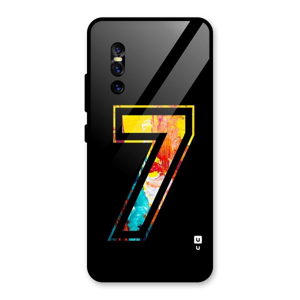 Lucky Number Glass Back Case for Vivo V15 Pro