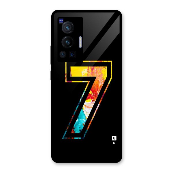 Lucky Number Glass Back Case for Vivo X70 Pro