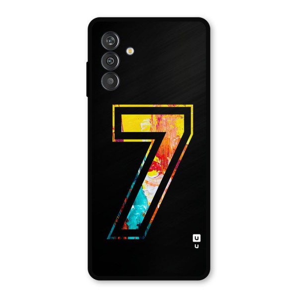 Lucky Number Metal Back Case for Galaxy F13