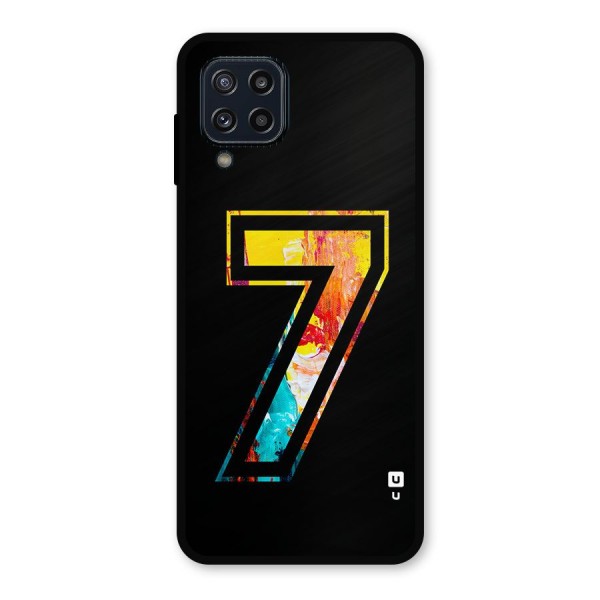 Lucky Number Metal Back Case for Galaxy M32