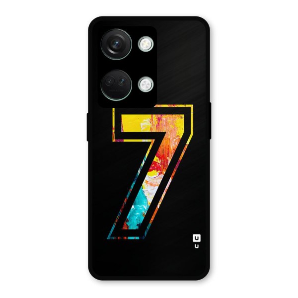 Lucky Number Metal Back Case for OnePlus Nord 3