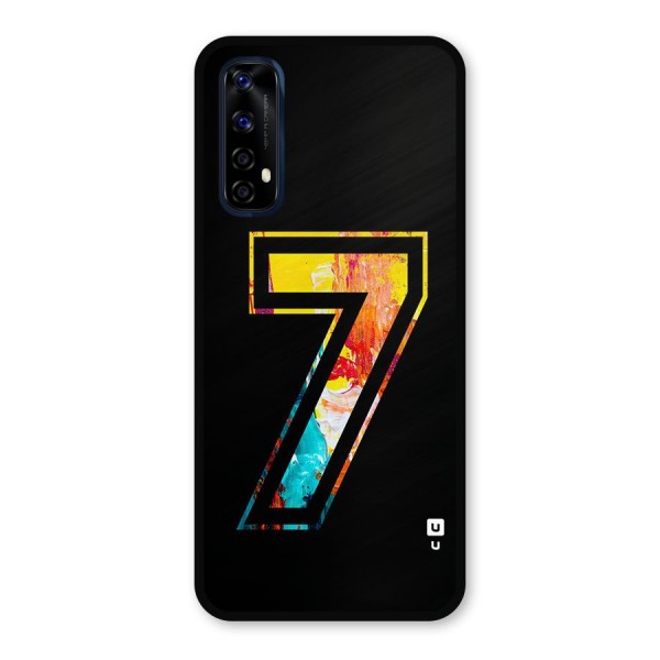 Lucky Number Metal Back Case for Realme 7