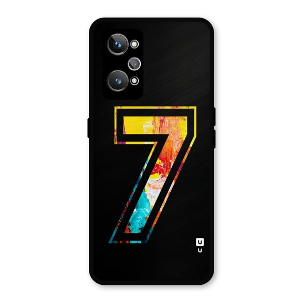 Lucky Number Metal Back Case for Realme GT 2