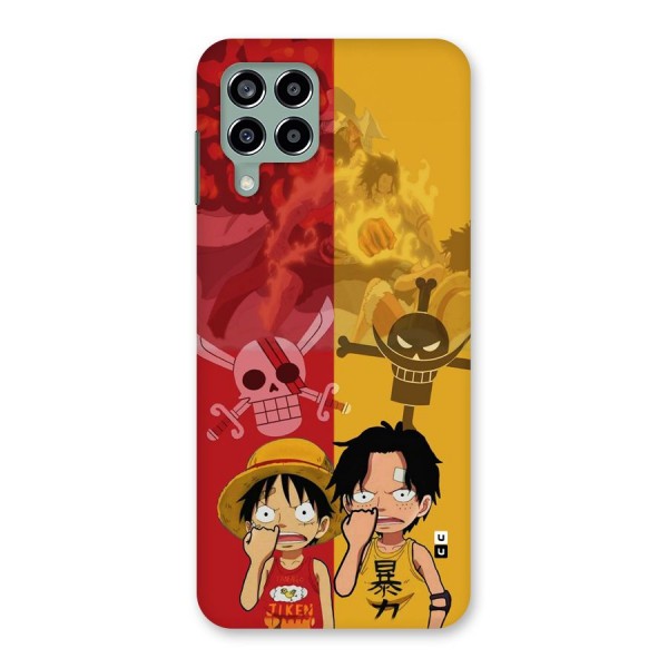 Luffy And Ace Back Case for Galaxy M33