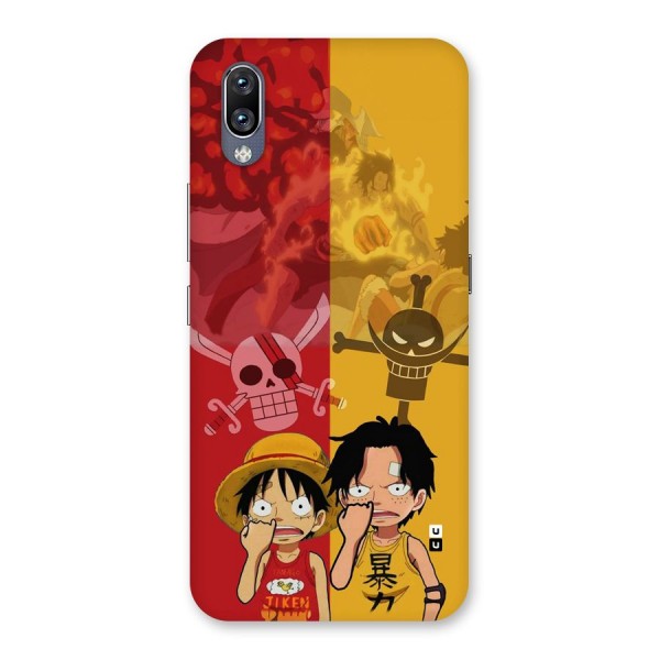 Luffy And Ace Back Case for Vivo NEX