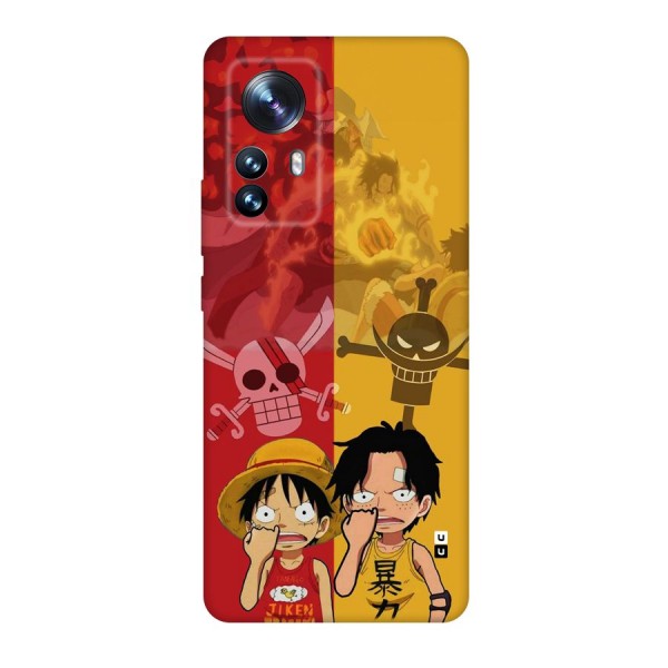 Luffy And Ace Back Case for Xiaomi 12 Pro