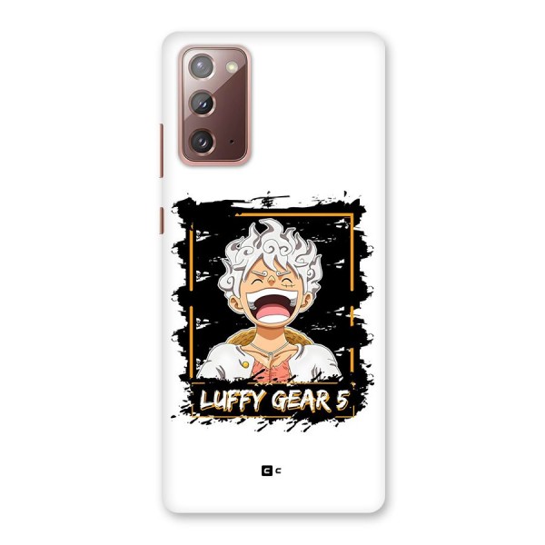 Luffy Gear 5 Back Case for Galaxy Note 20