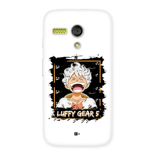 Luffy Gear 5 Back Case for Moto G