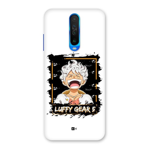 Luffy Gear 5 Back Case for Poco X2