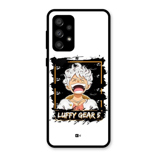 Luffy Gear 5 Glass Back Case for Galaxy A32