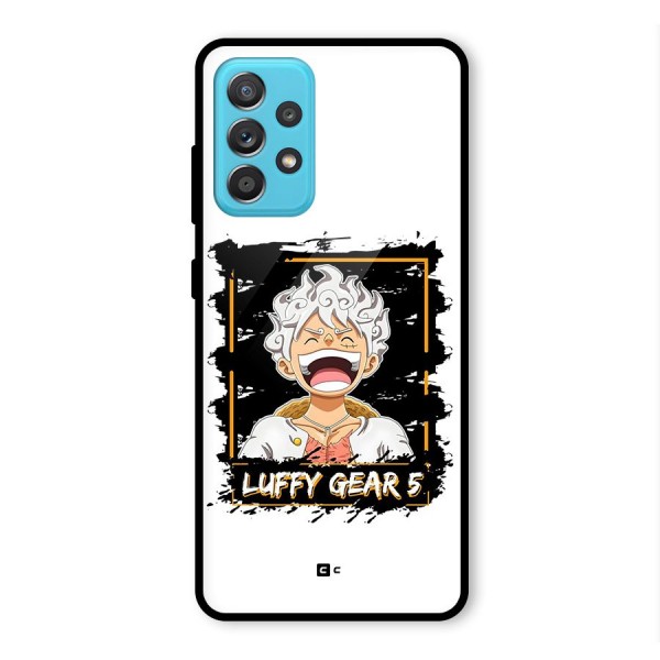 Luffy Gear 5 Glass Back Case for Galaxy A52